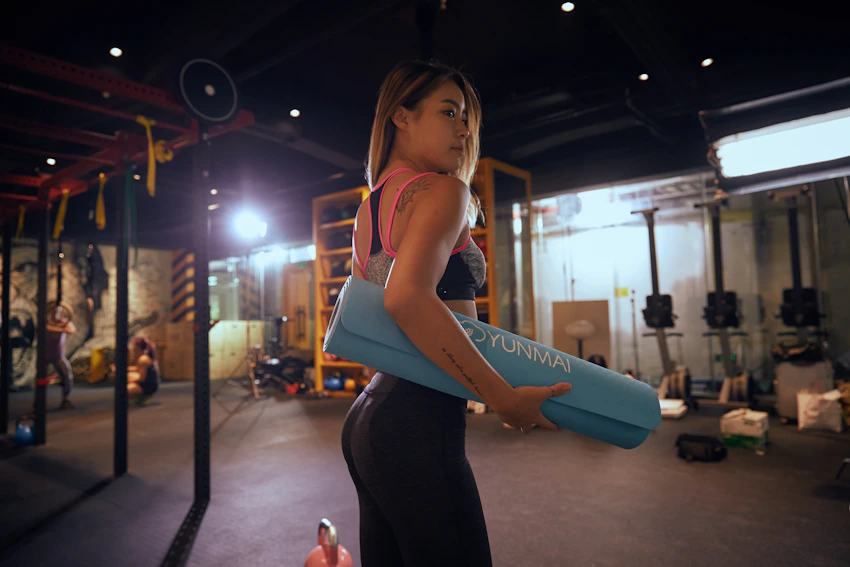 Video de sentadillas en el Instagram de GymShark