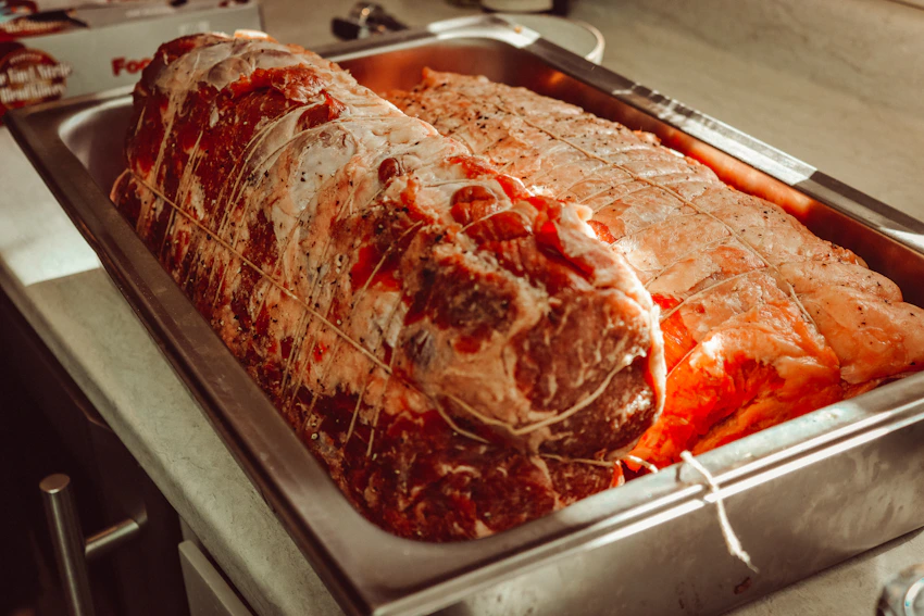 Box of Colgate beef lasagne