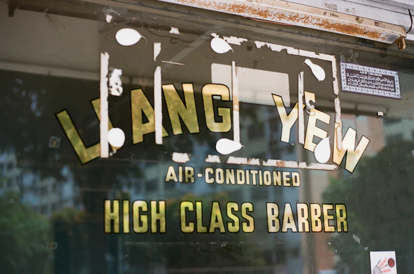 Burma-Shave billboard