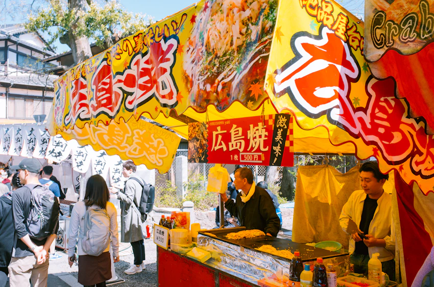 Food festival flyer example