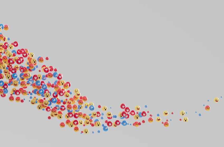 Three pie charts showing different sources of traffic for three different sites
